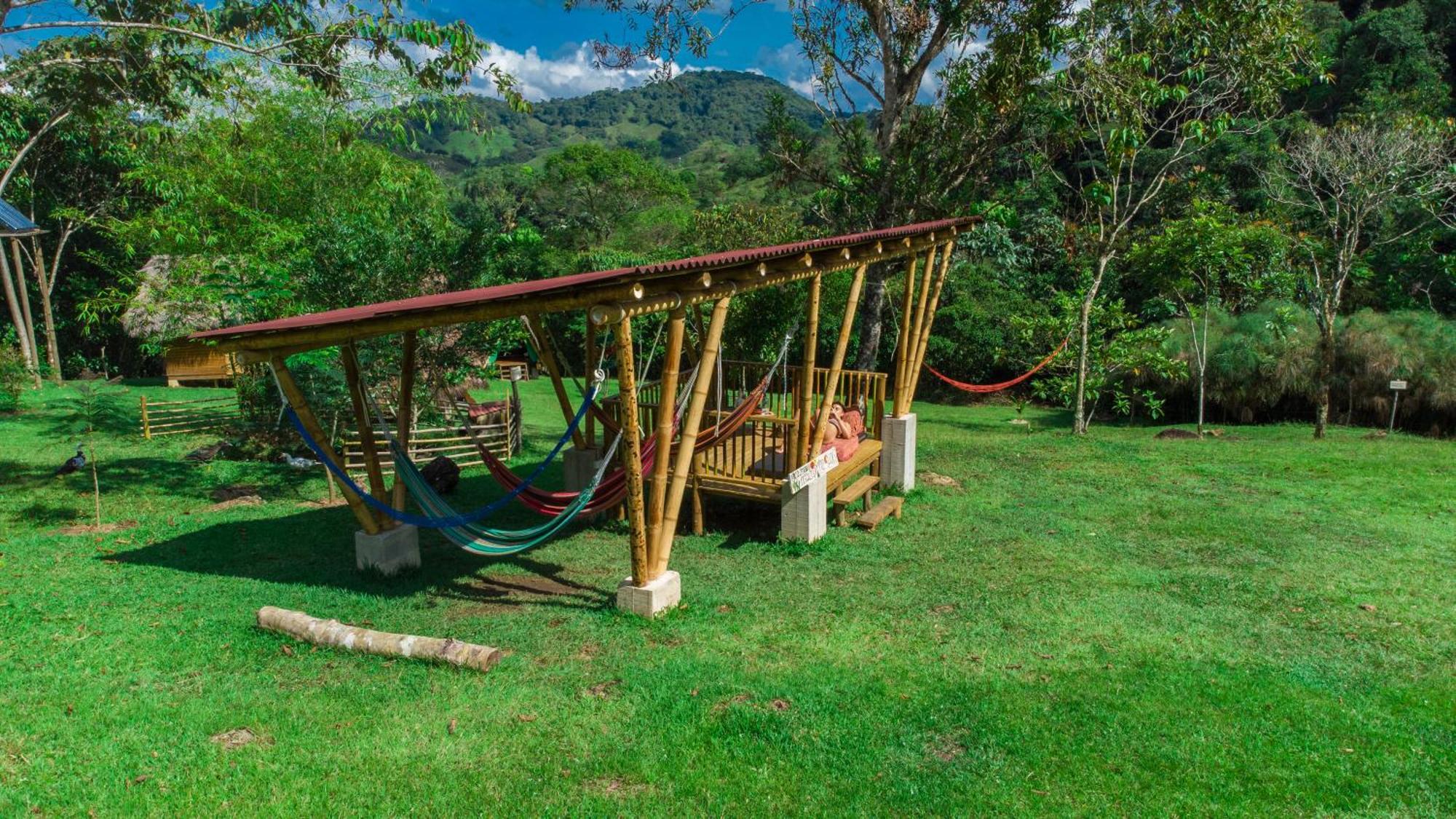 La Perla Negra - Black Pearl Eco Hostel San Rafael  Eksteriør bilde