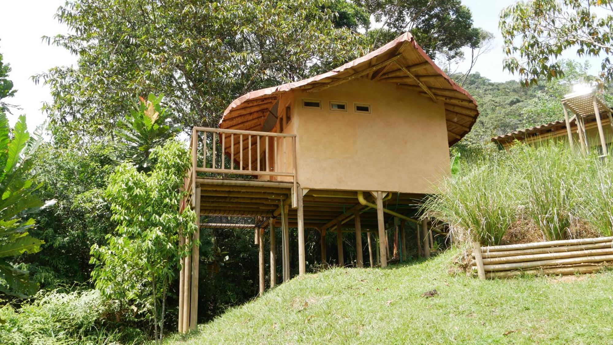 La Perla Negra - Black Pearl Eco Hostel San Rafael  Eksteriør bilde