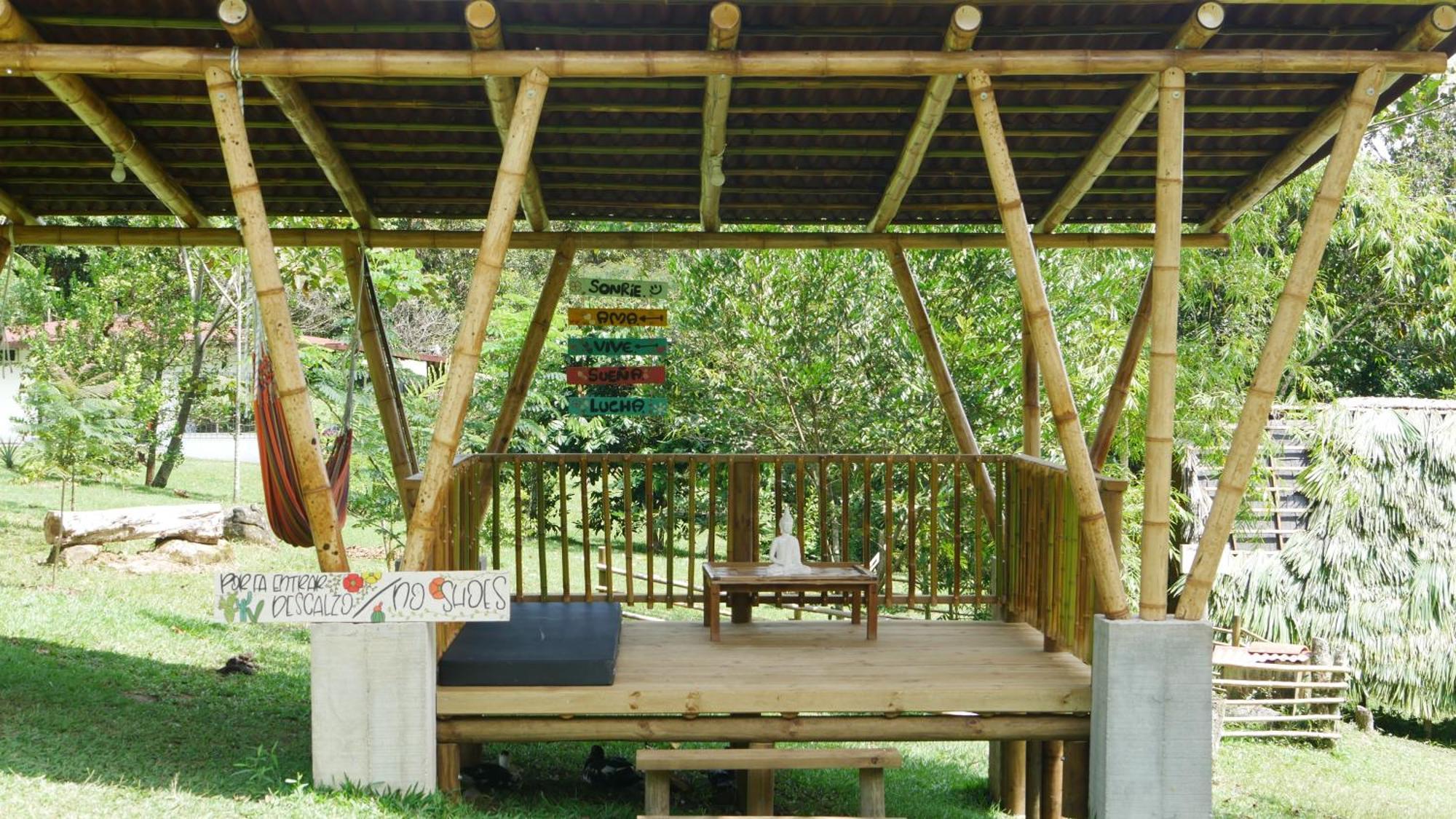 La Perla Negra - Black Pearl Eco Hostel San Rafael  Eksteriør bilde
